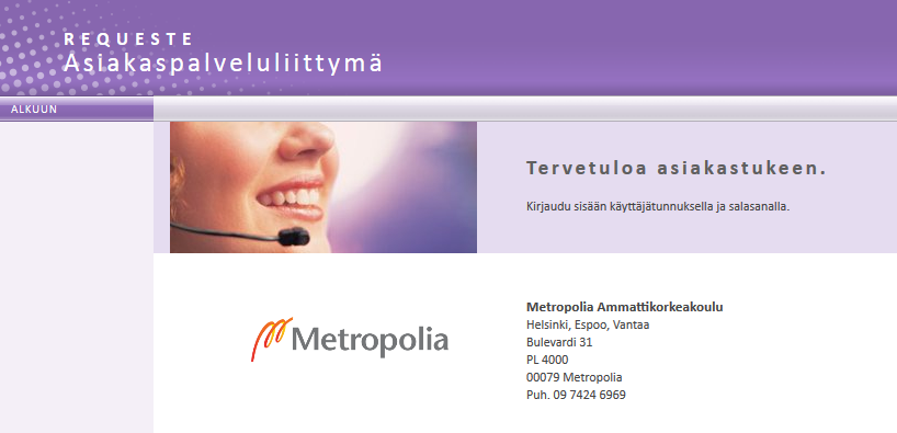 User Account - Common Services - IT Services - Metropolia Confluence