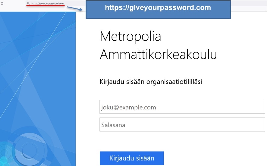 Email phishing - IT Services - Metropolia Confluence