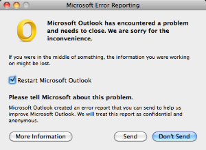 Microsoft Error Reporting For Mac